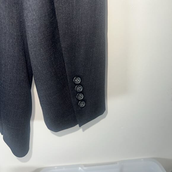 Brooks Brothers 1818 Regent 41R Blue Stripe Wool 2-Button Suit Jacket - Picture 4 of 7